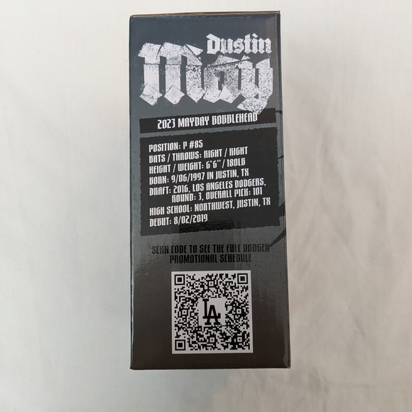 LA Dodgers 2023 Dustin May Bobblehead - Picture 2 of 5